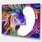 Designart - Colorful Faces - Abstract People Print on Wrapped Canvas